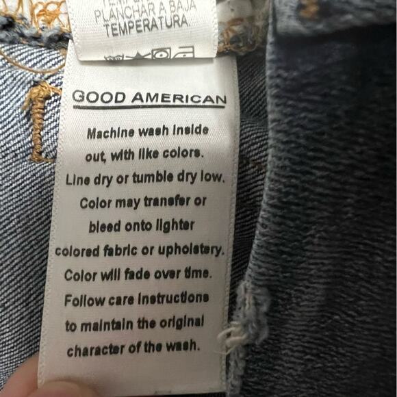 Good American Blue GOOD CUTS Size 8 / 29 - Picture 11 of 11